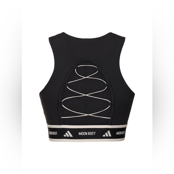 NWT - Adidas X Moon Boot Crop Top in Black - Various Sizes - Picture 8 of 9